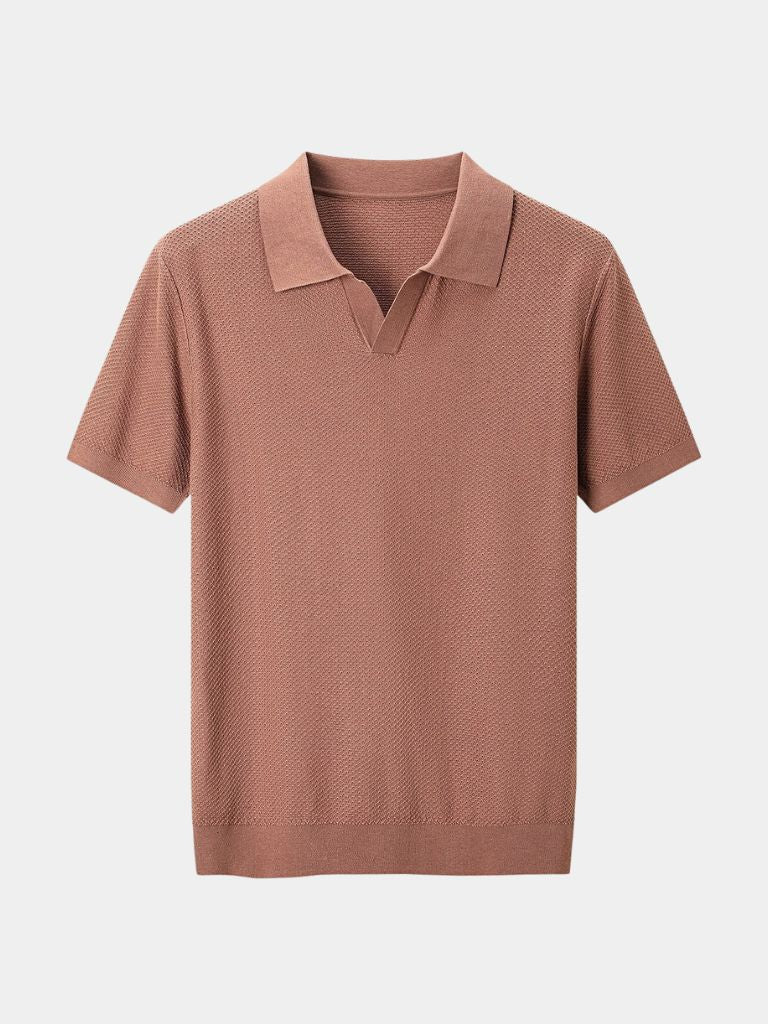 Harvey™ | Mørkebrun Polo Shirt