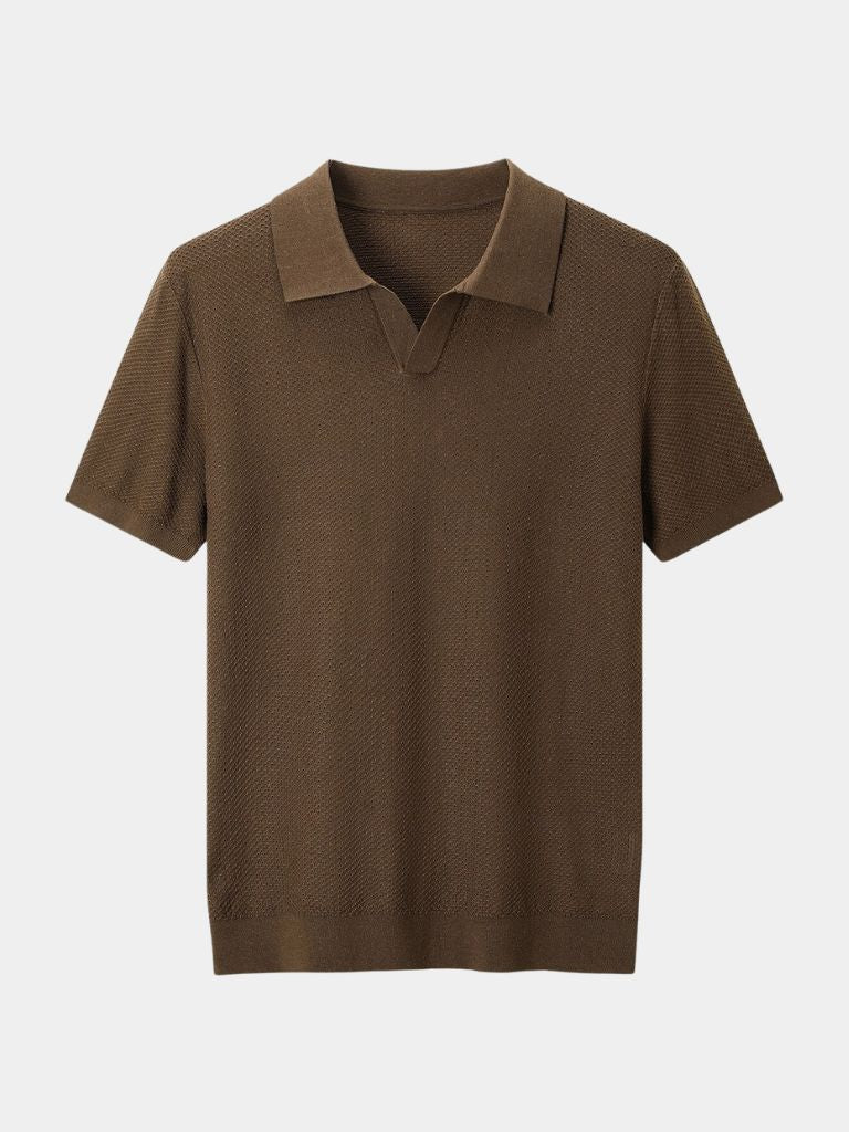 Harvey™ | Mørkebrun Polo Shirt