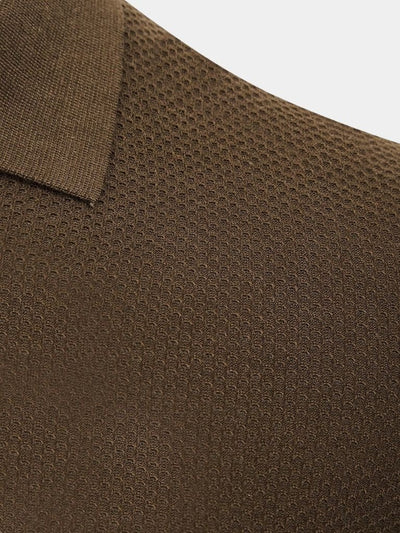 Harvey™ | Mørkebrun Polo Shirt