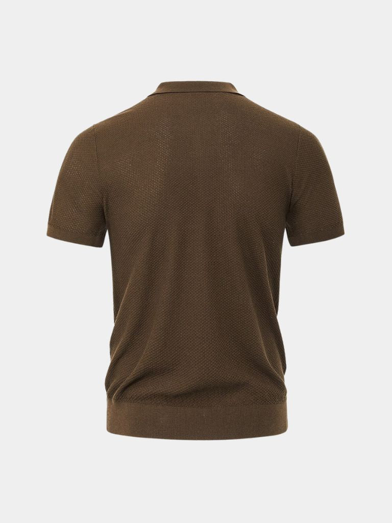 Harvey™ | Mørkebrun Polo Shirt