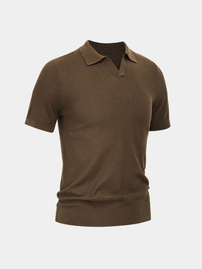 Harvey™ | Mørkebrun Polo Shirt