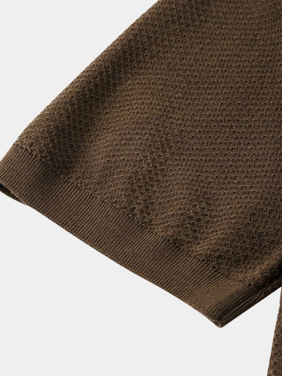 Harvey™ | Mørkebrun Polo Shirt