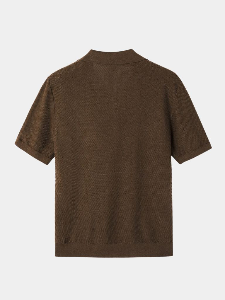 Harvey™ | Mørkebrun Polo Shirt