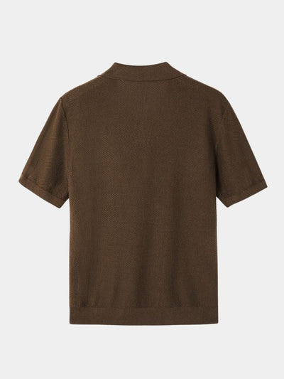 Harvey™ | Mørkebrun Polo Shirt