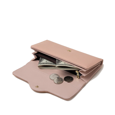 Münztasche - Elegant tegnebog med tre rum