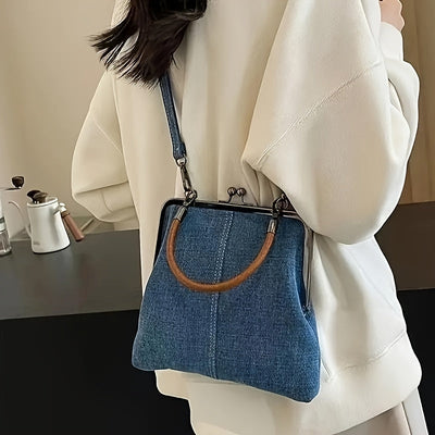 Premium Jean Crossbody Taske