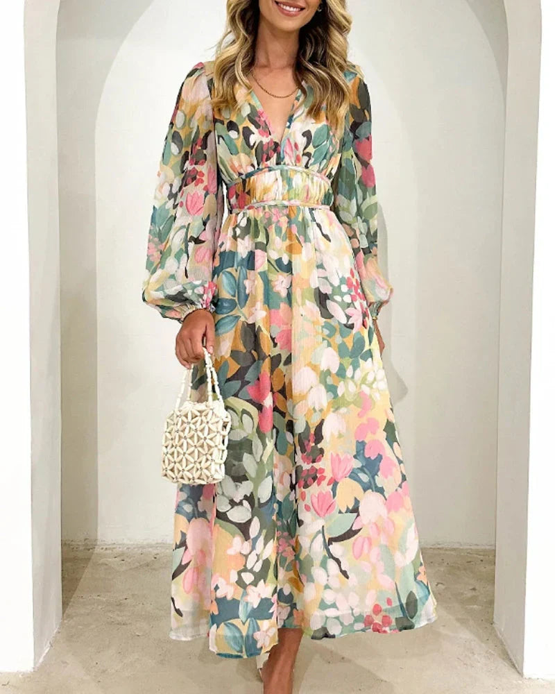 Maxi Rosea Boho Kjole