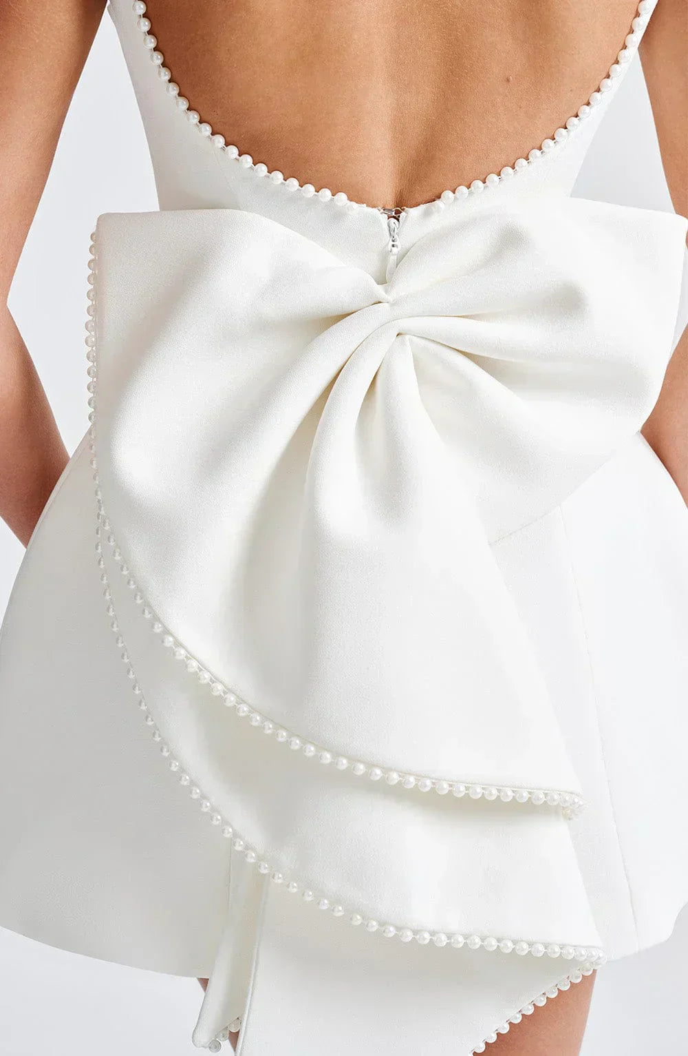 Mini kjole Rosea Pearl Bow