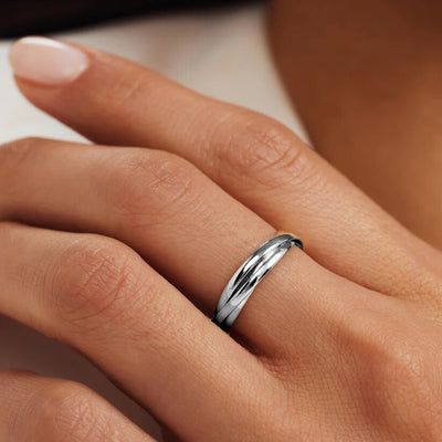 Léna Trielle Ring | Hvidguld 14k
