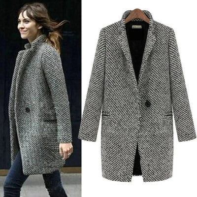 Lang Uld Frakke Celene™ - Olsen & Olsen - DK