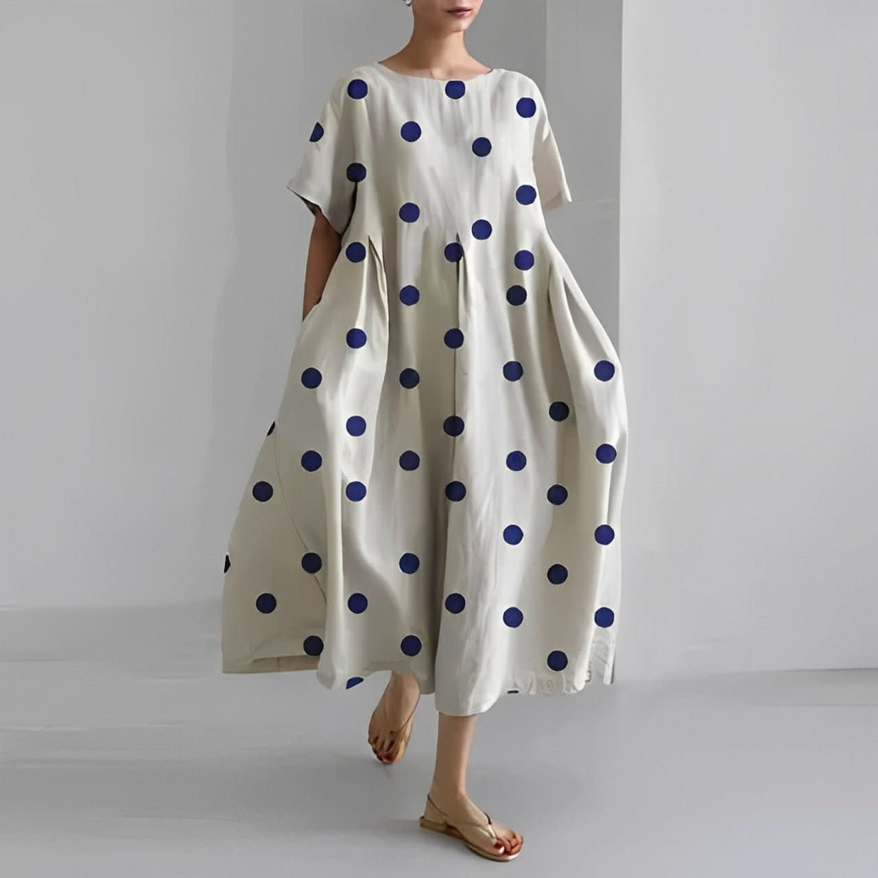 Claire™ | Boheme Kjole med Blomsterprint - DK