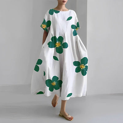 Claire™ | Boheme Kjole med Blomsterprint - DK