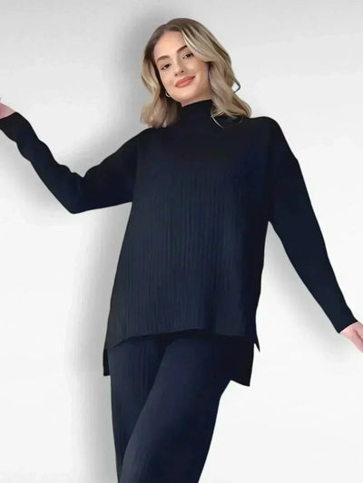 Daisy™ Sæt: Elegant Bluse og Bukser fra Olsen & Olsen™ - DK