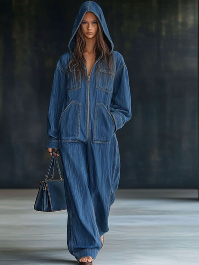 Vintage Denim Macacão Denise™ - DK