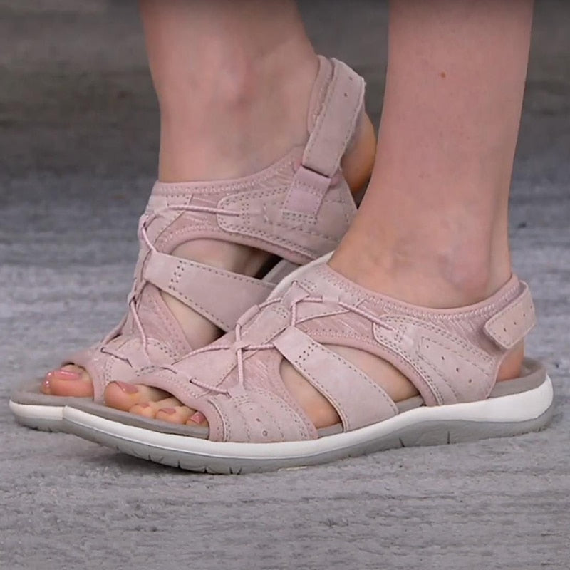 Daphne™ | Justerbare sommersandaler med svangstøtte fra Olsen & Olsen