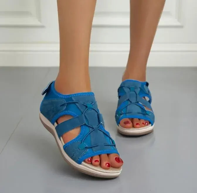 Daphne™ | Justerbare sommersandaler med svangstøtte fra Olsen & Olsen