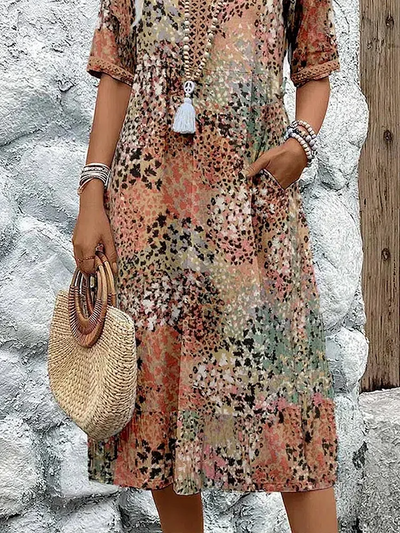 Elegant Midikjole