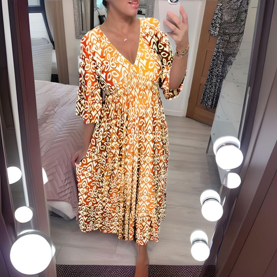Isabella™ | Boho Kjole Fri Ånd™ - Olsen & Olsen - DK