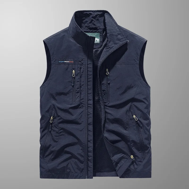 Anthelme™ | Åndbar og Ultra-Funktionel Cargo Vest