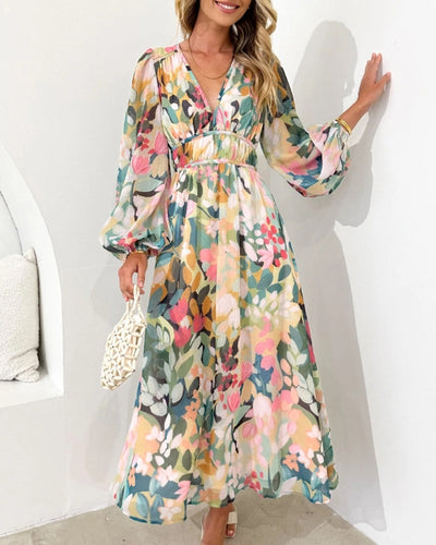 Carlotta™ | Elegant Blomsterkjole
