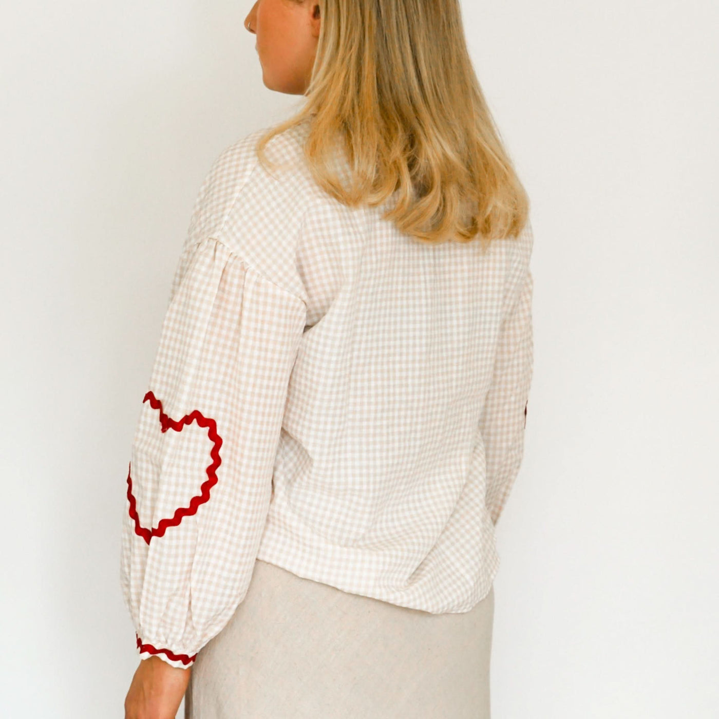 Bluse Hjerte Tro - DK