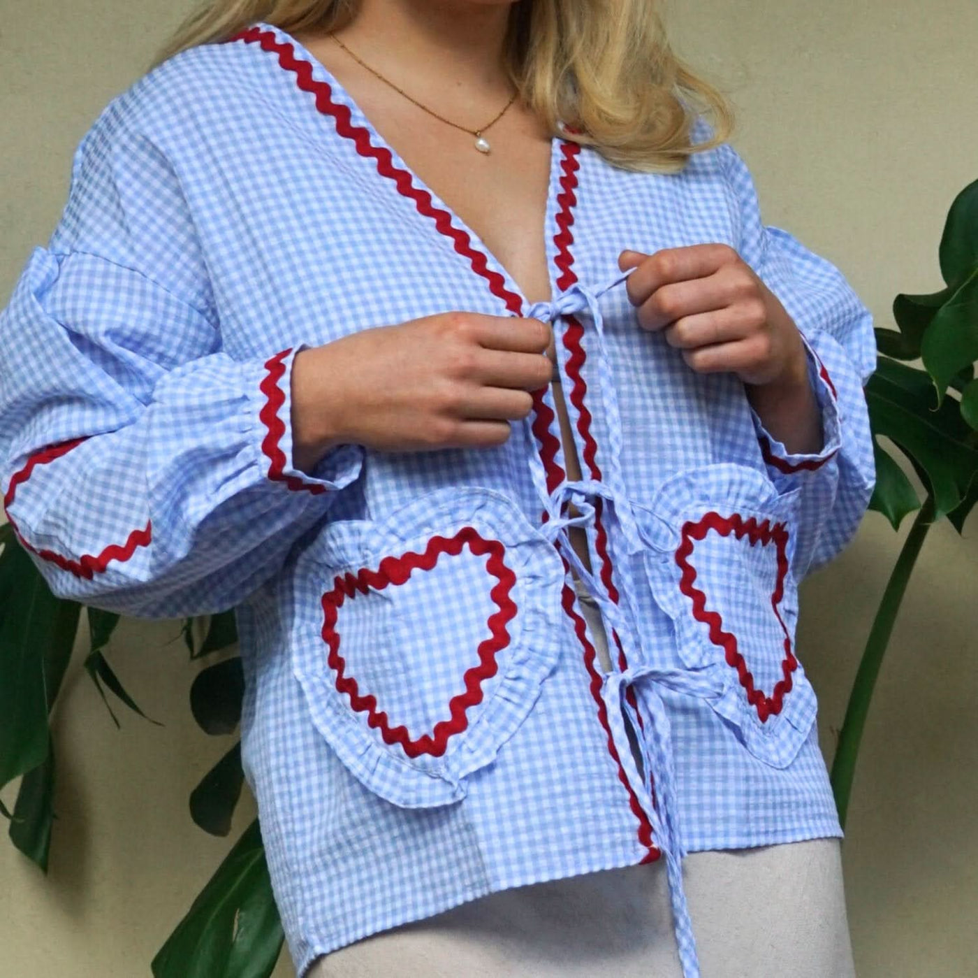 Bluse Hjerte Tro - DK