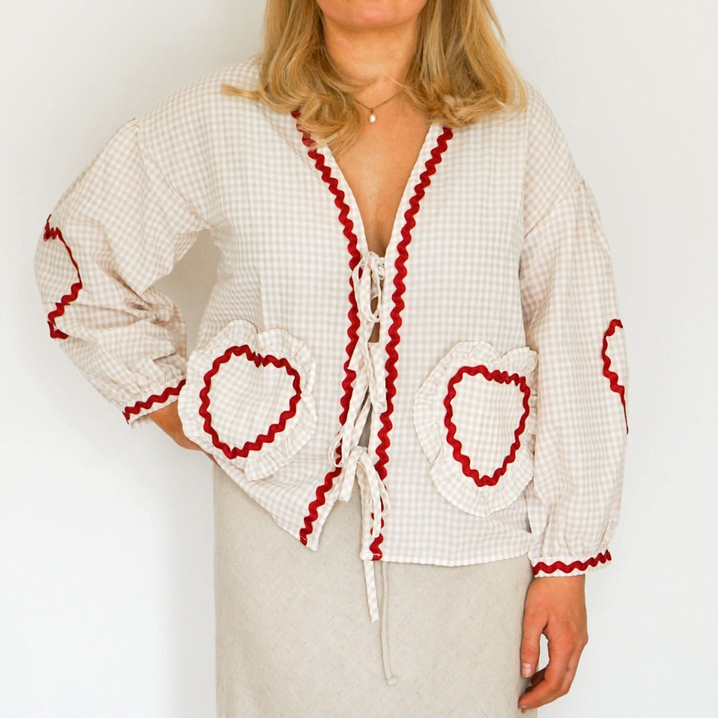 Bluse Hjerte Tro - DK