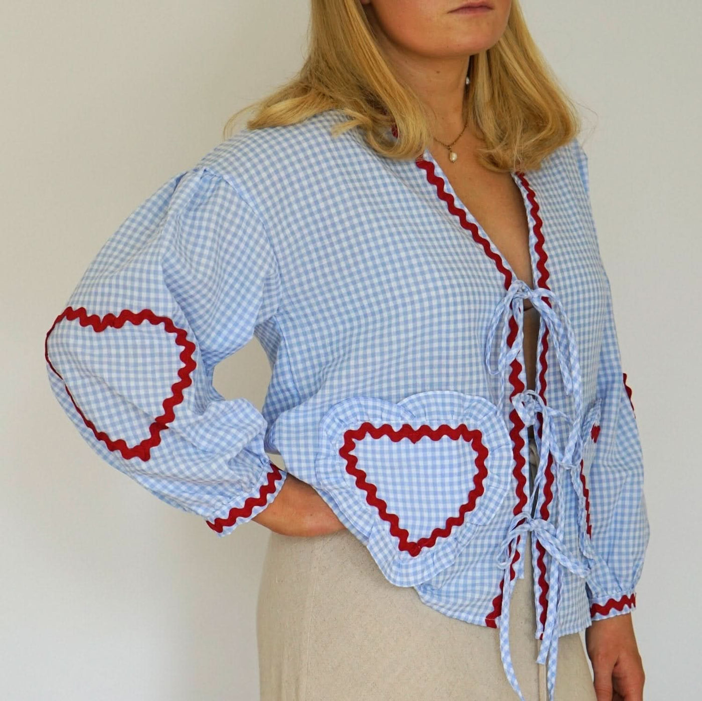 Bluse Hjerte Tro - DK
