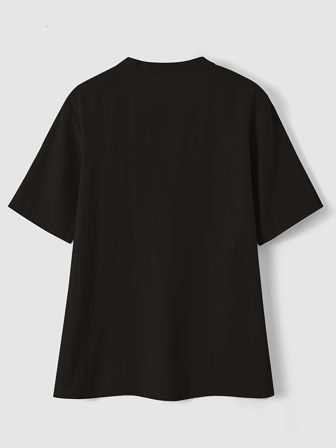 Elegant Harrode Skjorte med V-Udskæring og Knapper