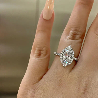 Florinda Marchesi Ring | Hvidguld