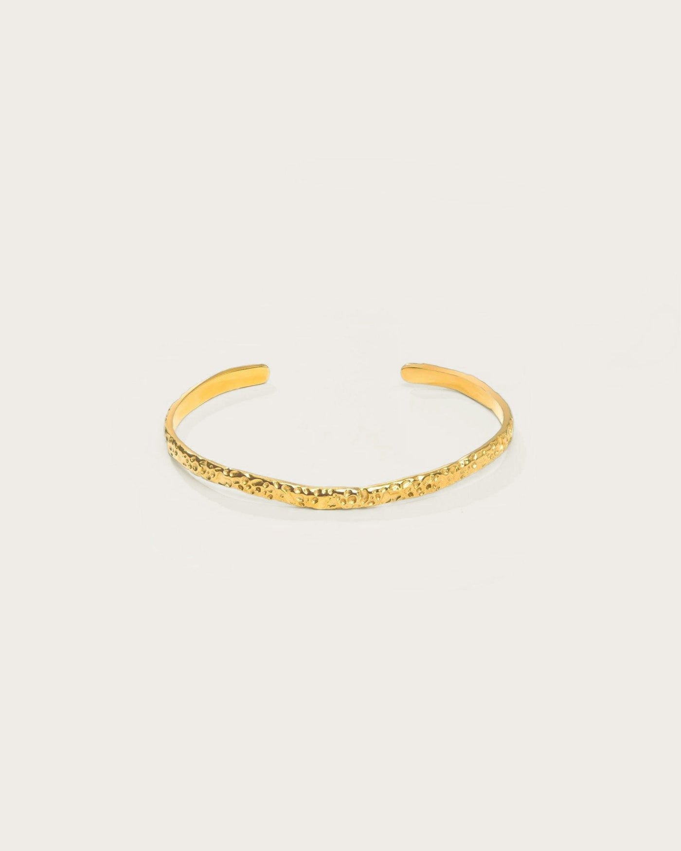 Gul Tekstureret Armbånd