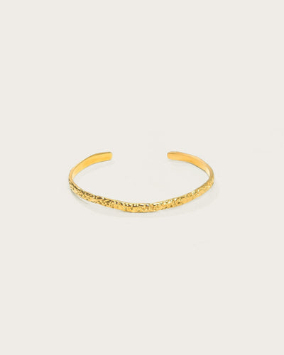 Gul Tekstureret Armbånd