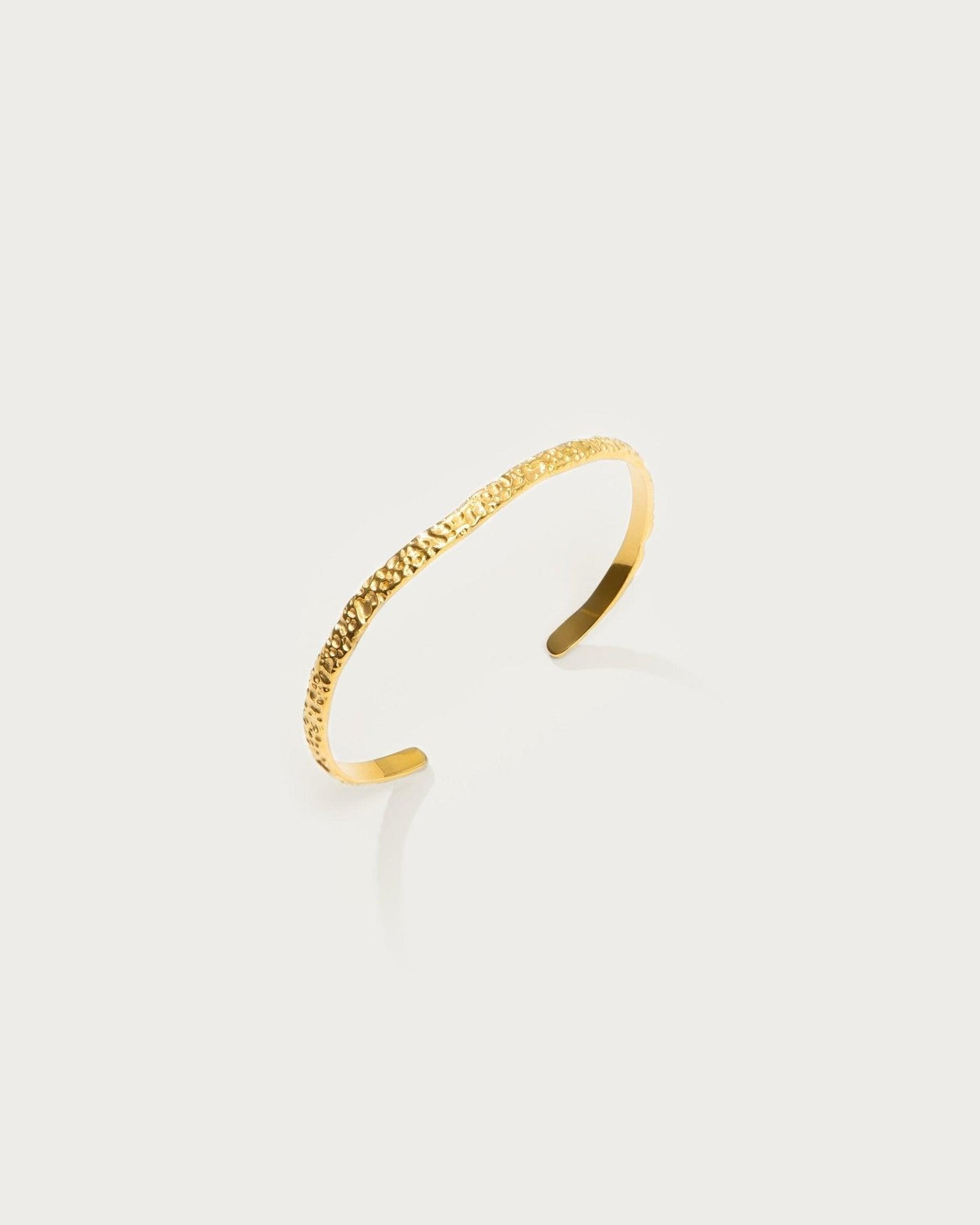 Gul Tekstureret Armbånd
