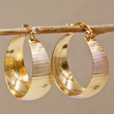 Luxe Elegance Guld Øreringe