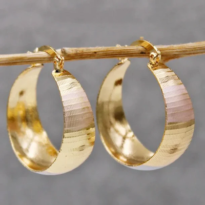 Luxe Elegance Guld Øreringe