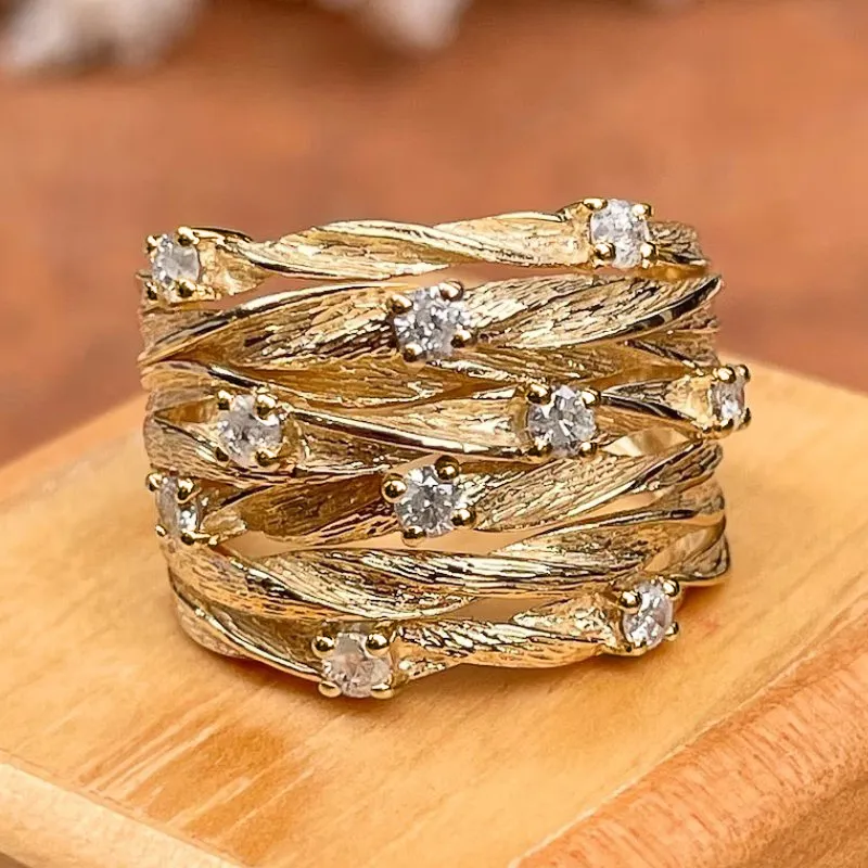 Vintage Guld Ring - DK