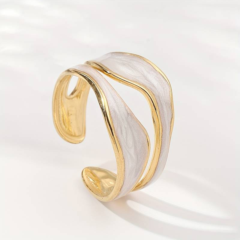 Vintage Ring i Hvidguld - DK