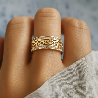 Guldring fra Heller Hohloha
