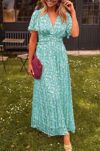 Hedda | Luftigt sommerkjole med floral elegance