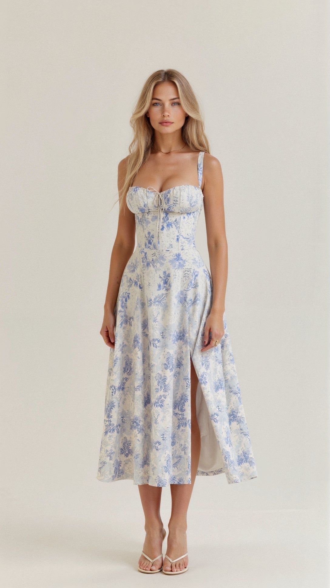 Ilona | Elegant Midi Kjole