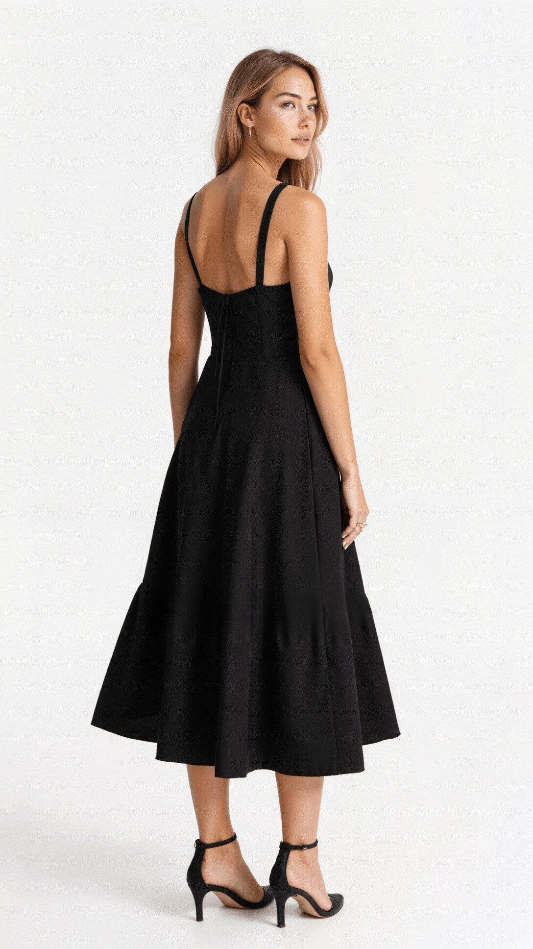 Ilona | Elegant Midi Kjole