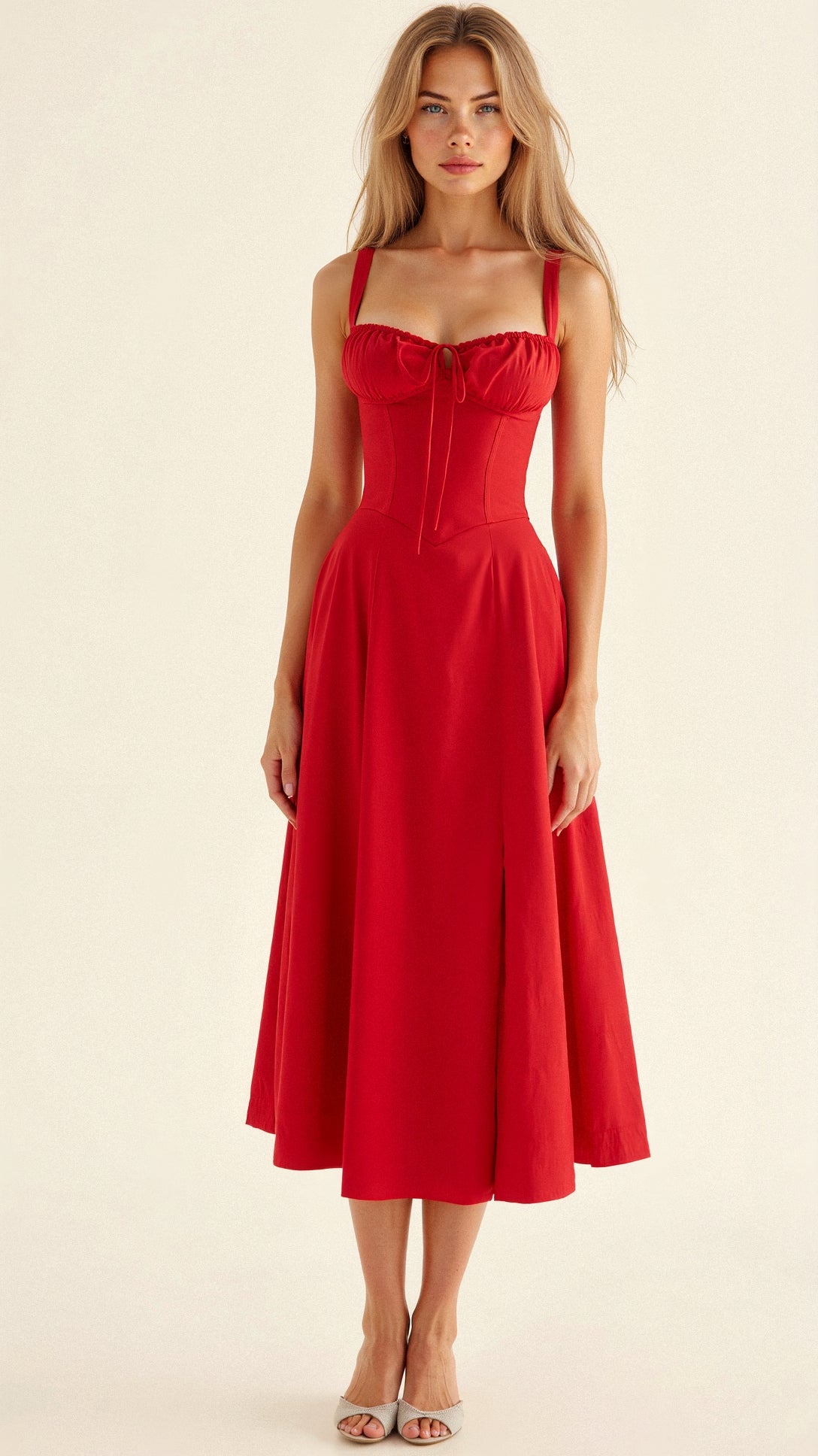 Ilona | Elegant Midi Kjole