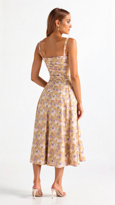 Ilona | Elegant Midi Kjole