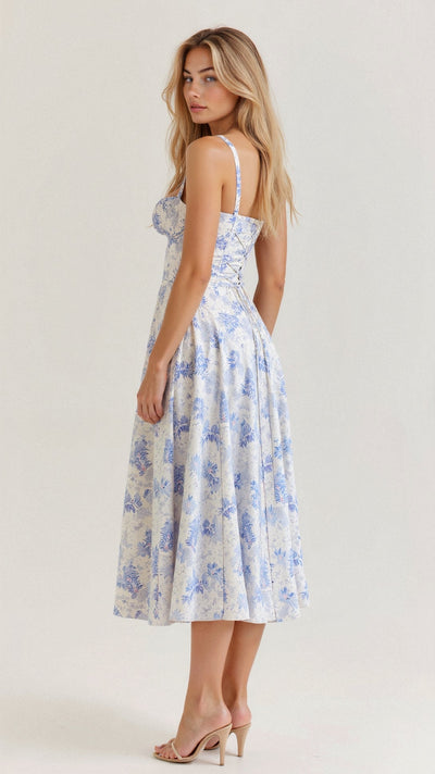 Ilona | Elegant Midi Kjole
