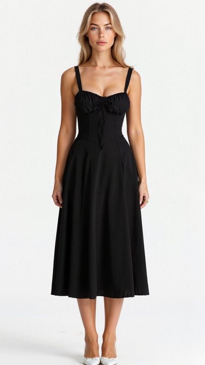 Ilona | Elegant Midi Kjole