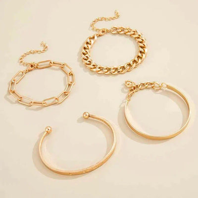 Elan Mercer Armbåndssæt | Hvidguld 18k