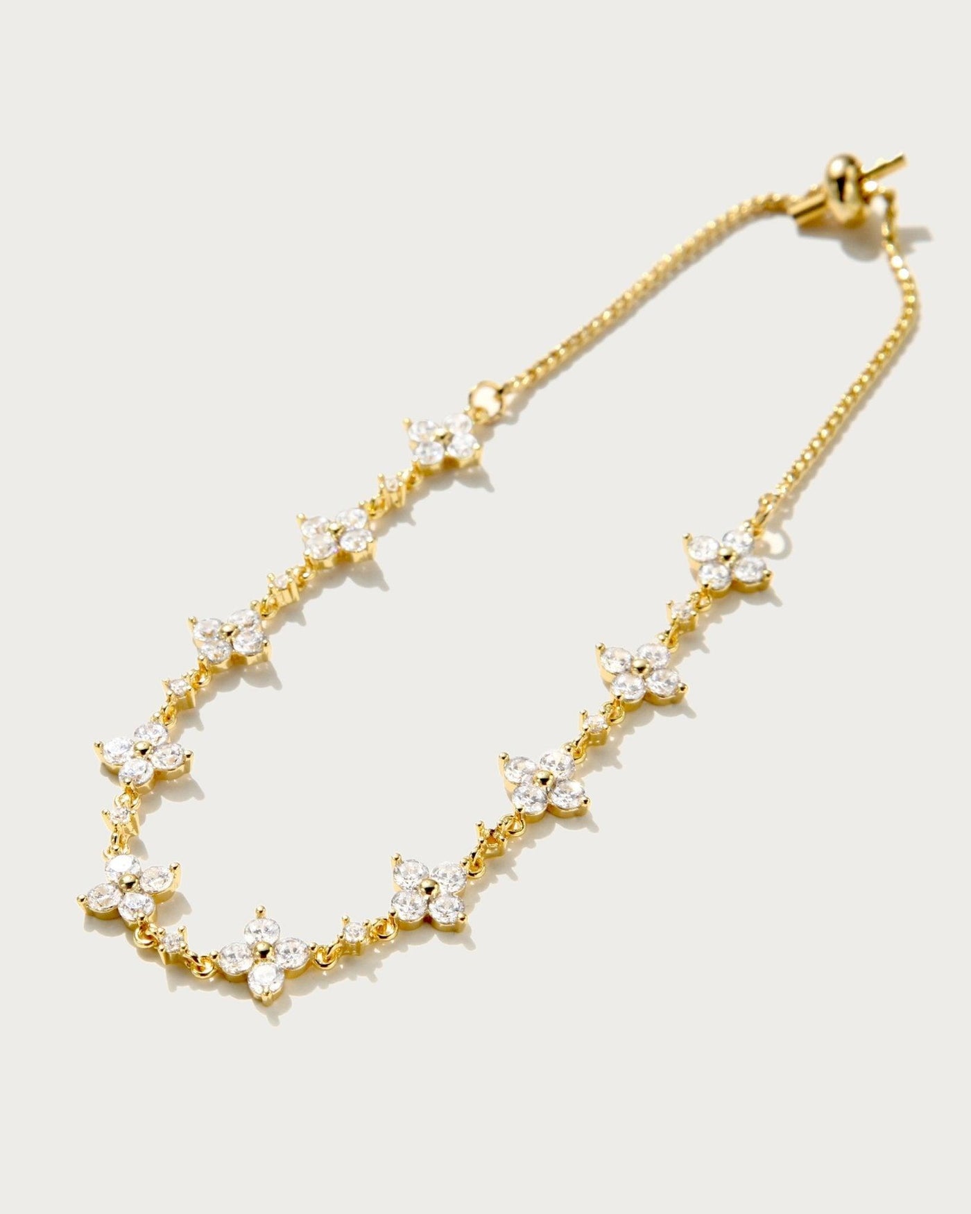 Sparkle Clover Armbånd