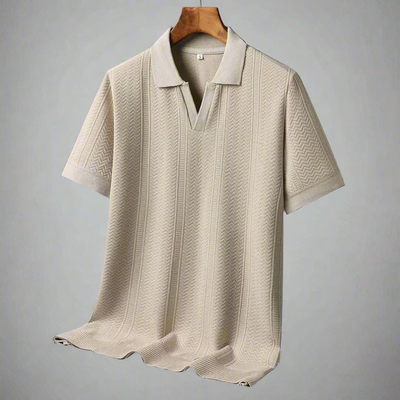 Cavallaro - Strikket Polo Shirt