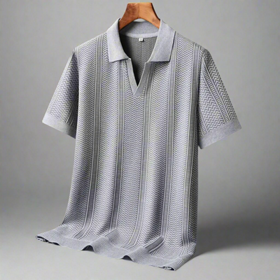 Cavallaro - Strikket Polo Shirt
