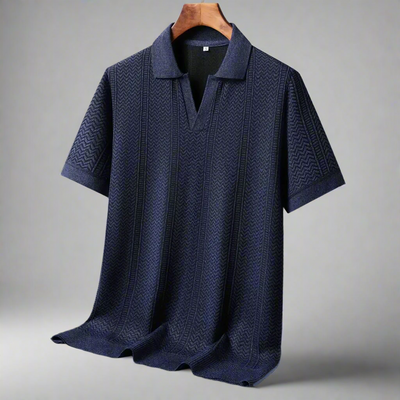 Cavallaro - Strikket Polo Shirt